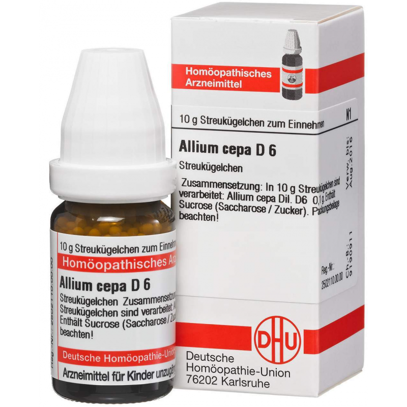Dhu Allium Cepa D6 10 G Globuli