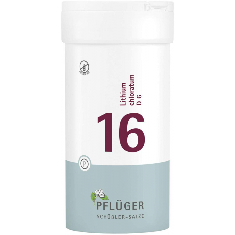 Biochemie Pflüger 16 Lithium chloratum D6 400 Tabletten