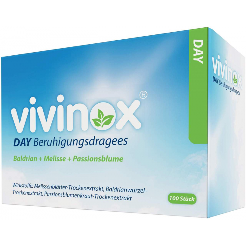 Vivinox DAY Beruhigungsdragees 100 überzogene Tabletten