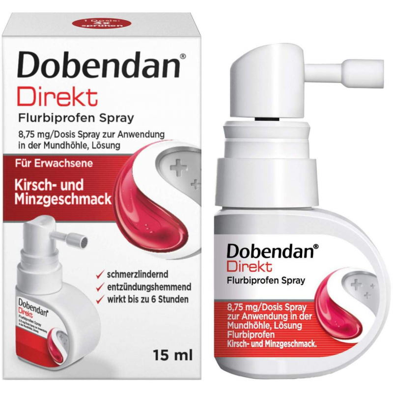 Dobendan Direkt Flurbiprofen 15 ml Halsspray