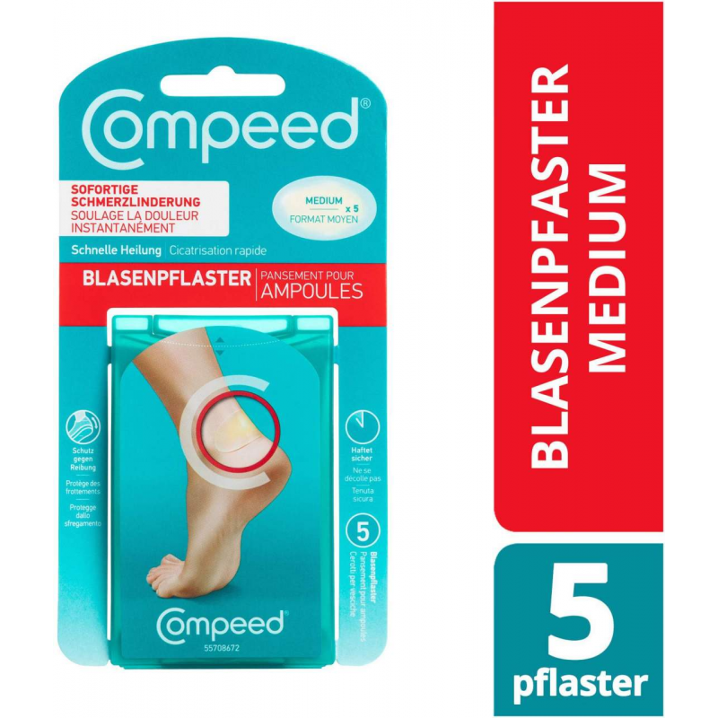 Compeed Blasenpflaster medium 5 Pflaster
