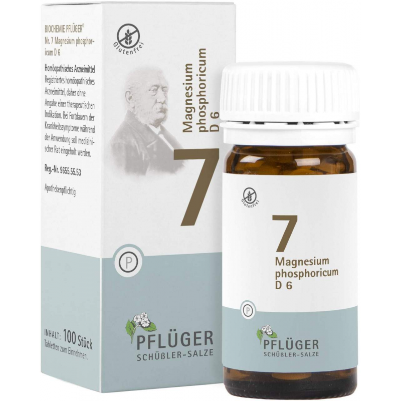 Biochemie Pflüger 7 Magnesium Phosphoricum D6 100 Tabletten