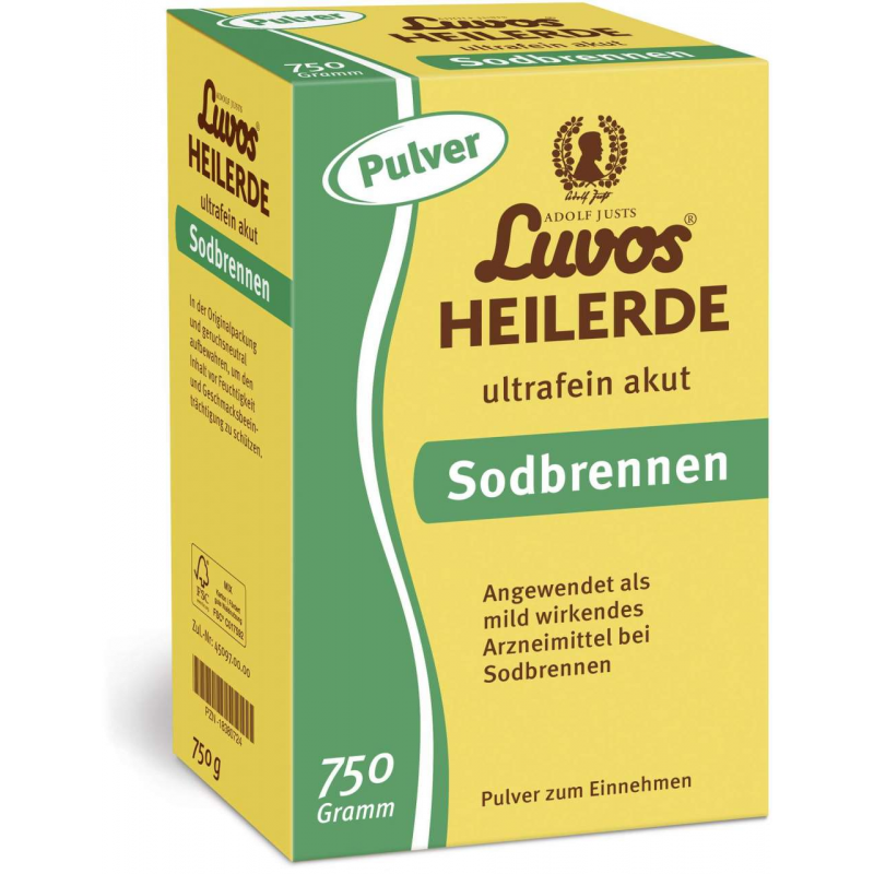 Luvos Heilerde ultrafein akut Sodbrennen Pulver 750 g
