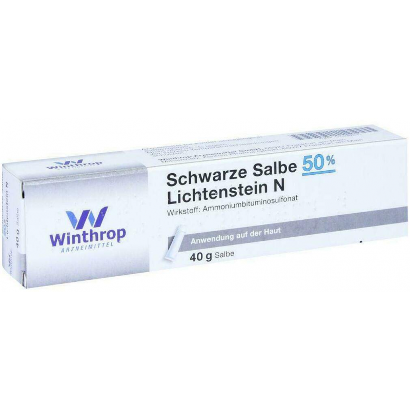 Schwarze Salbe 50% Lichtenstein N 40 g