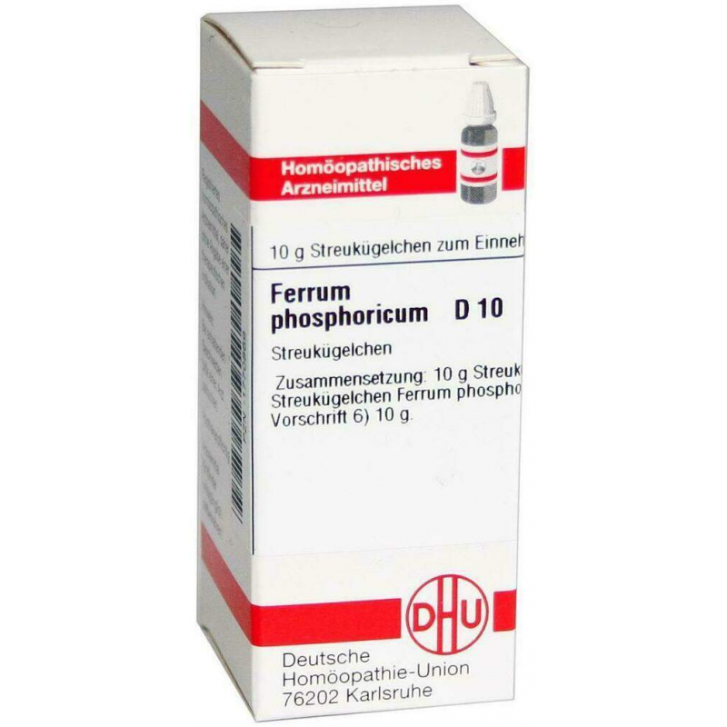 Dhu Ferrum Phosphoricum C10 Globuli