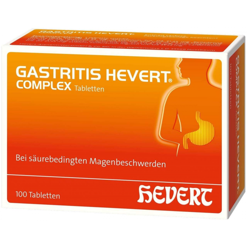 Gastritis Hevert Complex 100 Tabletten