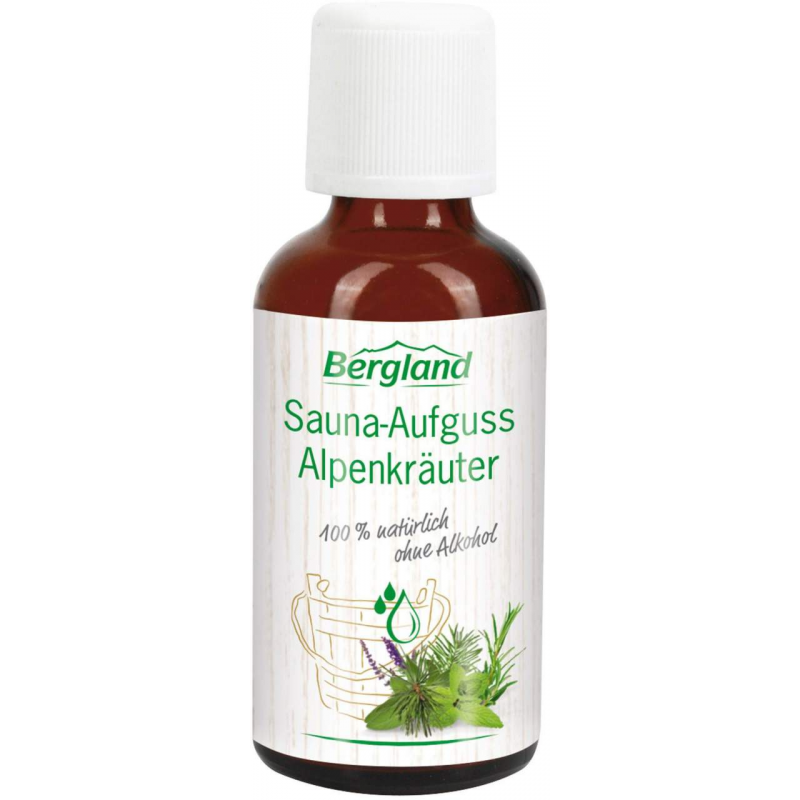 Sauna Aufguss 50 ml Konzentrat Alpenkräuter