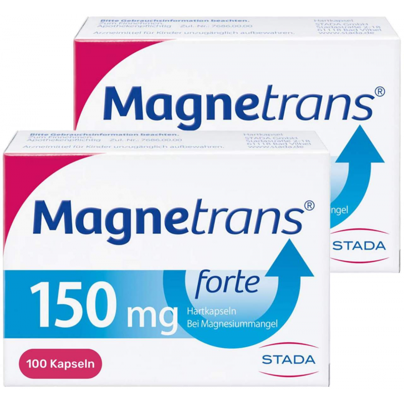 Magnetrans forte 150 mg 2 x 100 Kapseln
