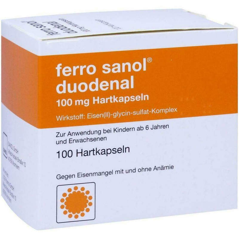Ferro Sanol Duodenal 100 Hartkps. mit magensaftres. überzogenen Pellets