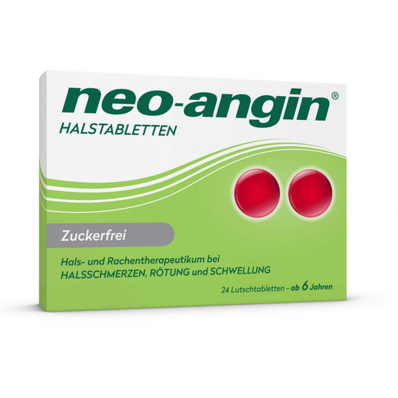 neo angin Halstabletten zuckerfrei 24 Lutschtabletten