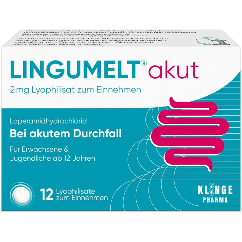 Lingumelt Akut 2 mg Lyophilisat zum Einnehmen 12 Stück