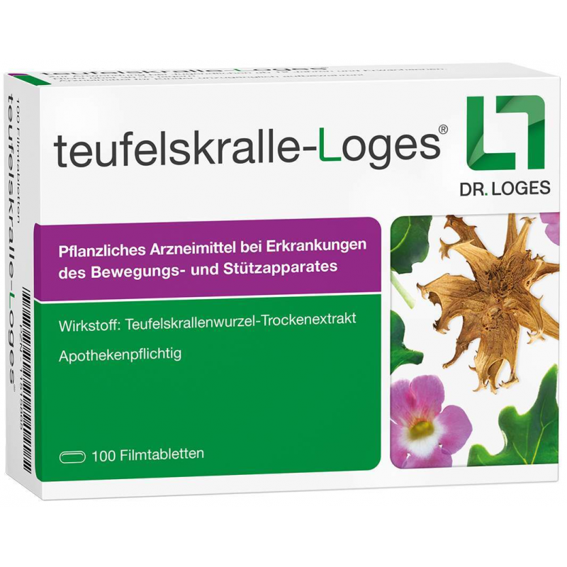 Teufelskralle Loges 100 Kapseln