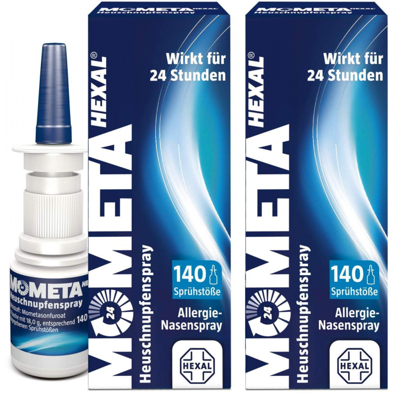 Mometahexal Heuschnupfenspray 50µg 2 x 18 g Nasenspray