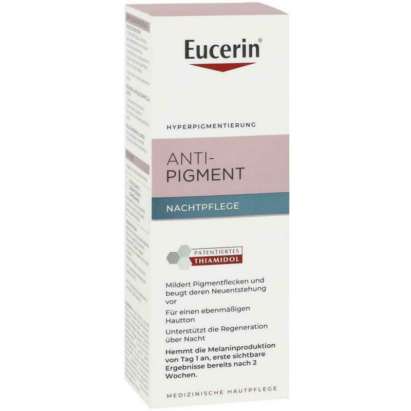 Eucerin Anti-Pigment Nachtpflege 50 ml Creme + gratis Eucerin Anti - Pigment Dual Serum Mini 7 ml
