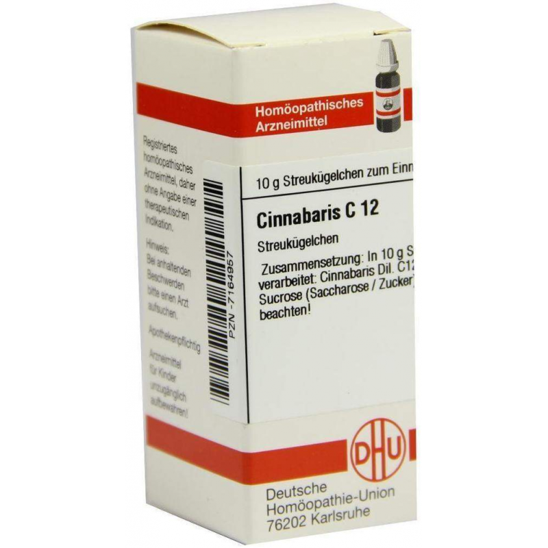 Dhu Cinnabaris C12 Globuli