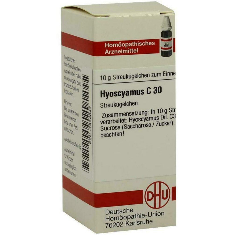 Dhu Hyoscyamus C30 Globuli