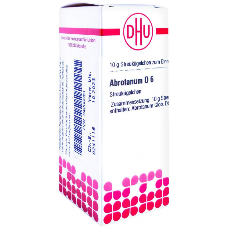 Dhu Abrotanum D6 Globuli