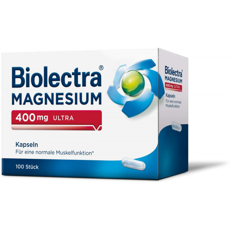Biolectra Magnesium 400 mg ultra 100 Kapseln