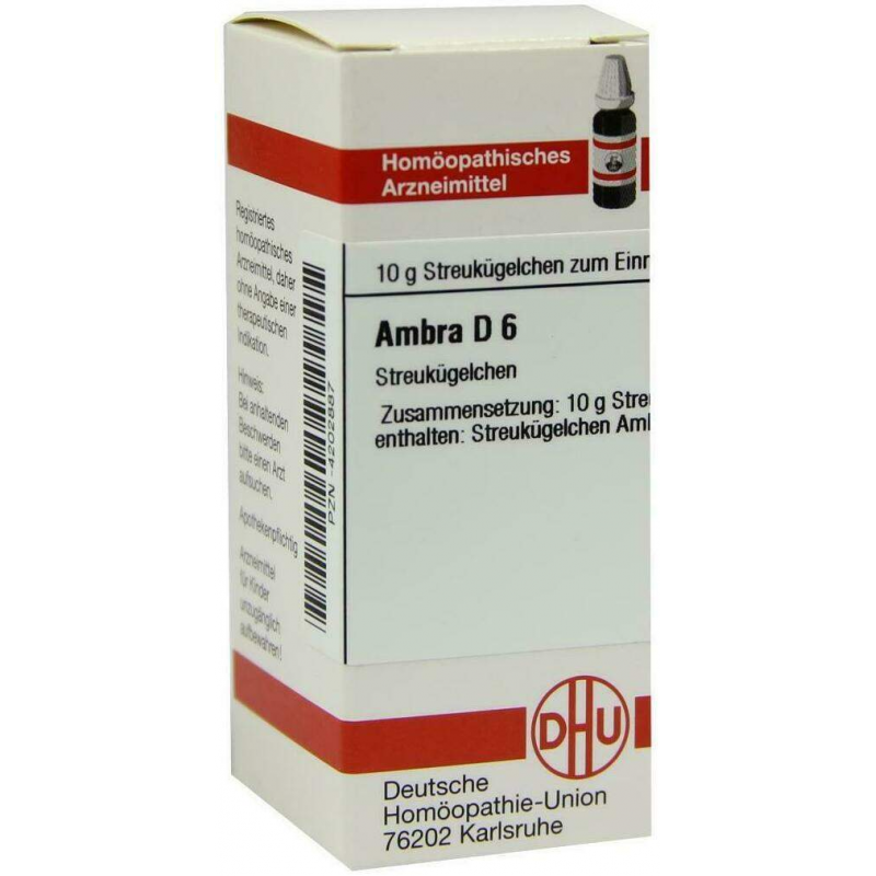 Dhu Ambra D6 Globuli 10 G