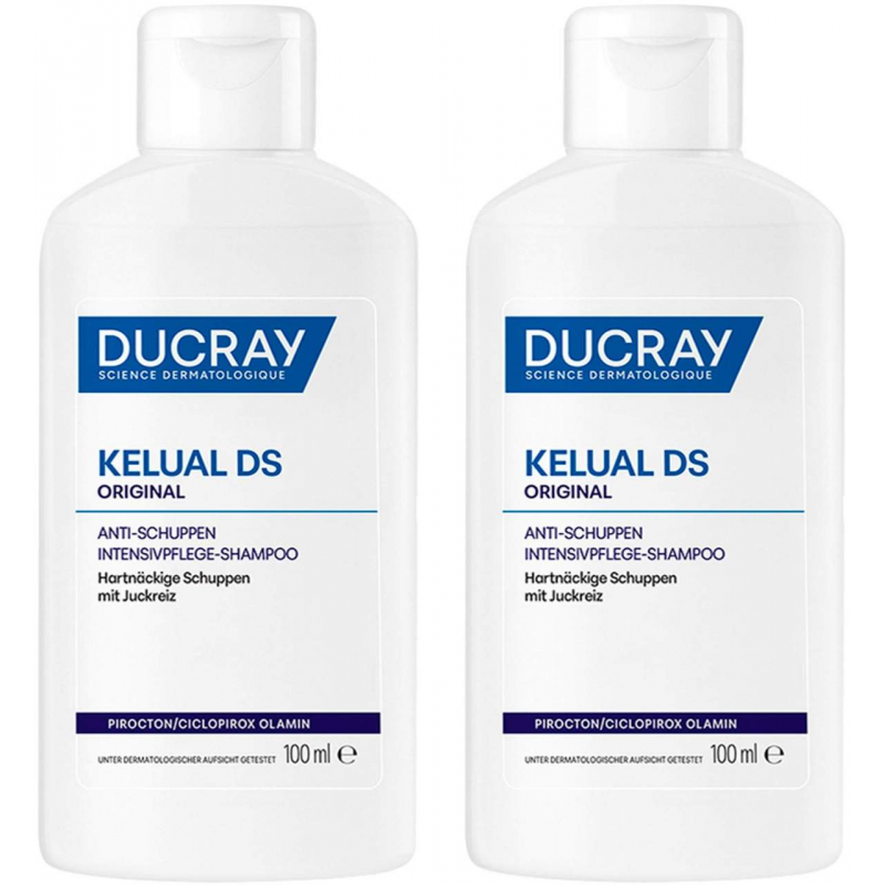 Ducray Kelual DS Anti-Schuppen Shampoo 2 x 100 ml