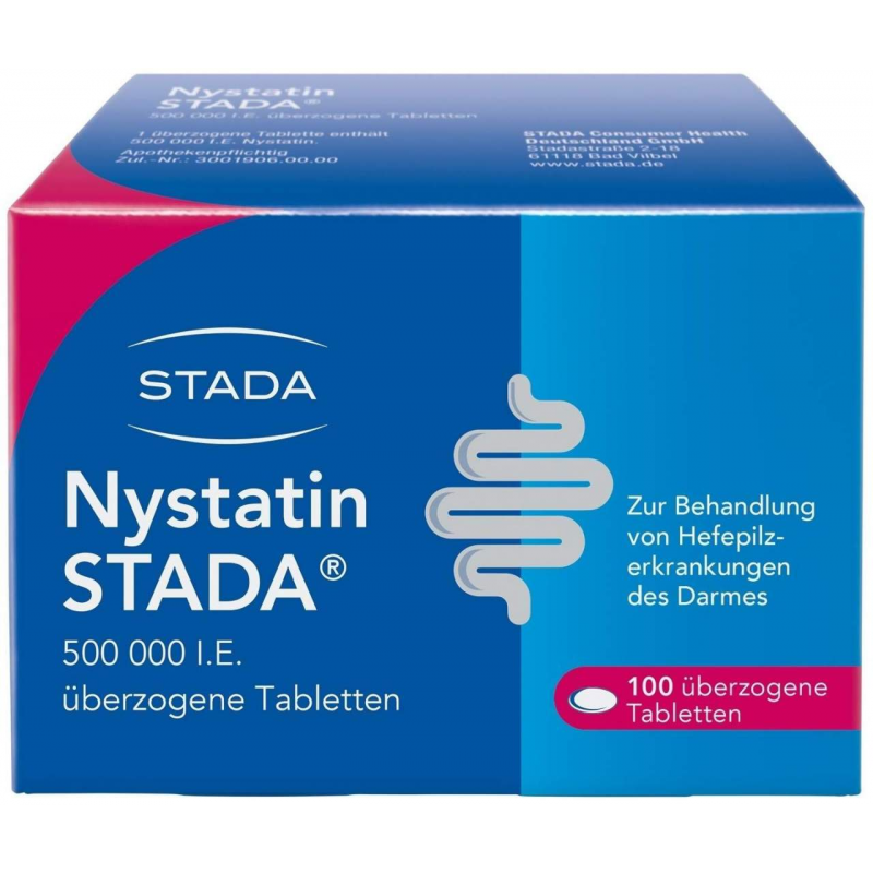 Nystatin Stada 100 überzogene Tabletten