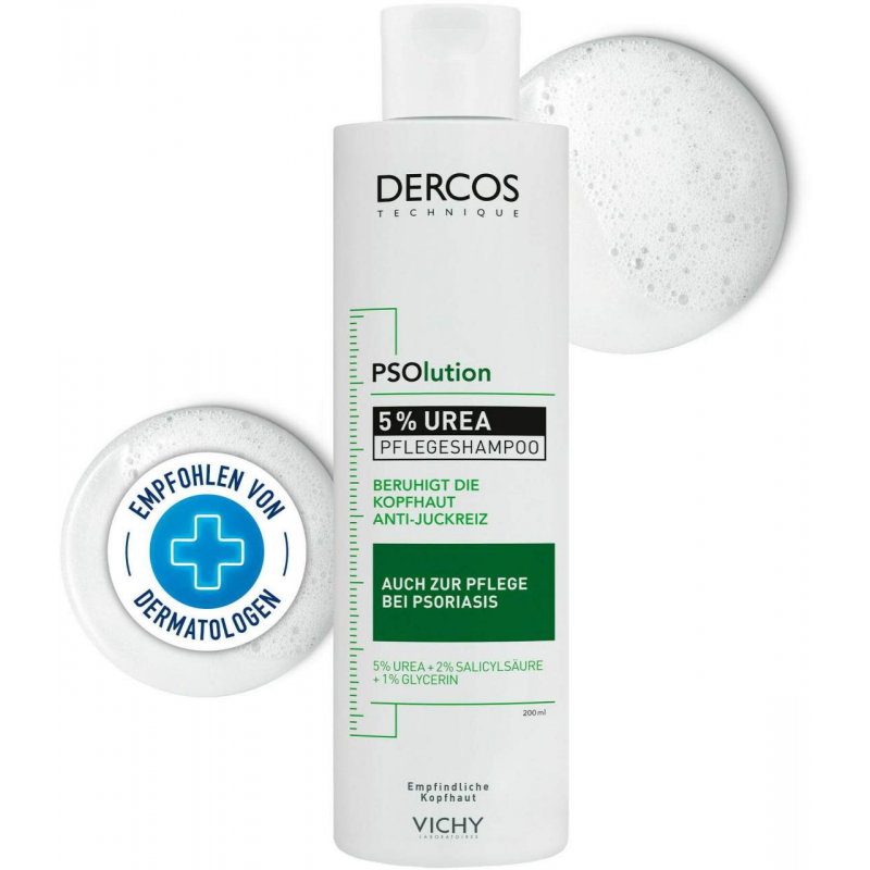 Vichy Dercos Psolution Shampoo 200 ml