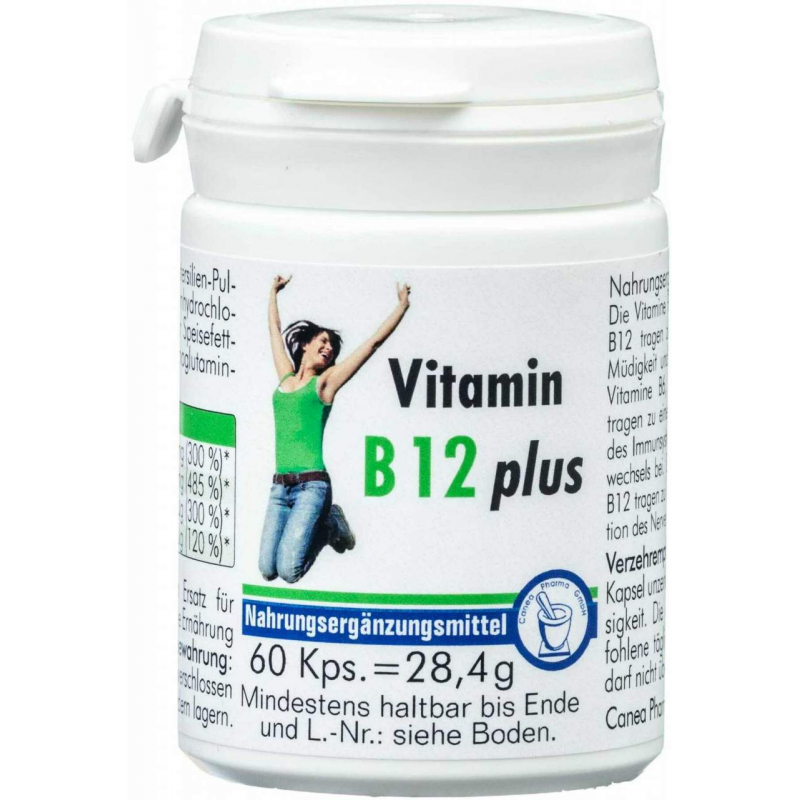 Vitamin B12 Plus 30 Kapseln