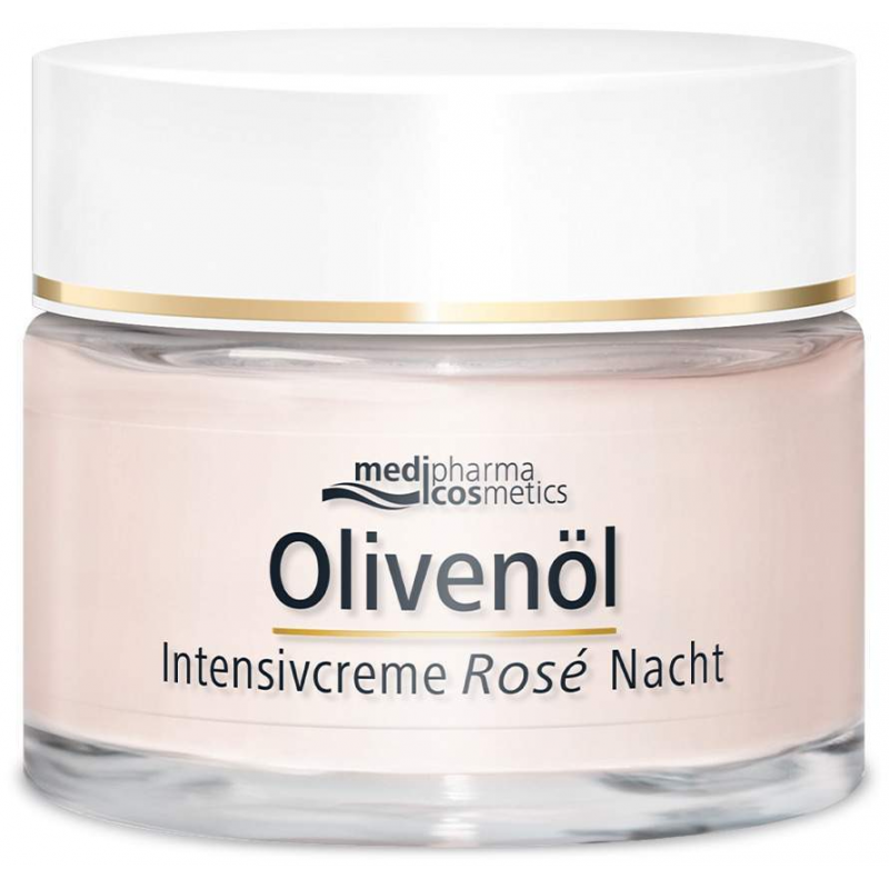 medipharma cosmetics Olivenöl Intensivcreme Rose Nachtcreme 50 ml