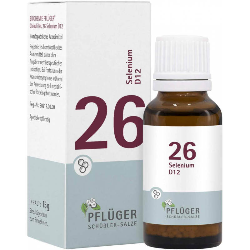 Biochemie Pflüger Nr. 26 Selenium D12 15 G Globuli