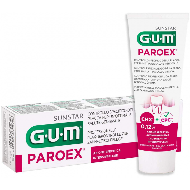 Gum Paroex Chlorhexidin 0,12% Zahngel 75 ml