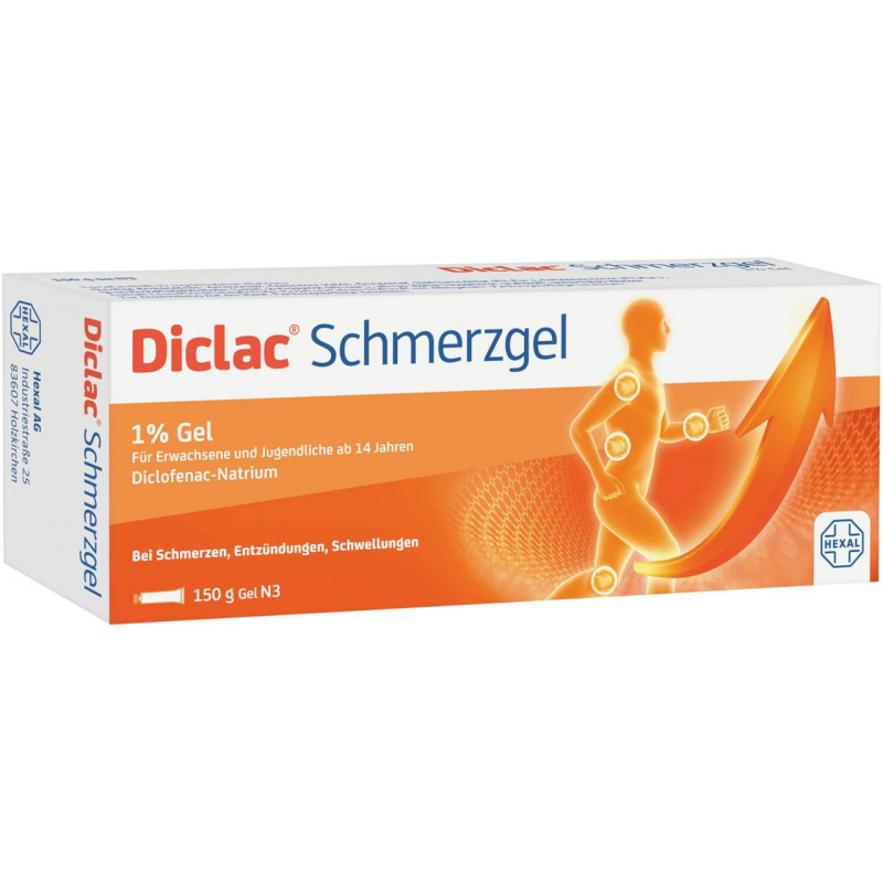Diclac Schmerzgel 1% 150 g Gel