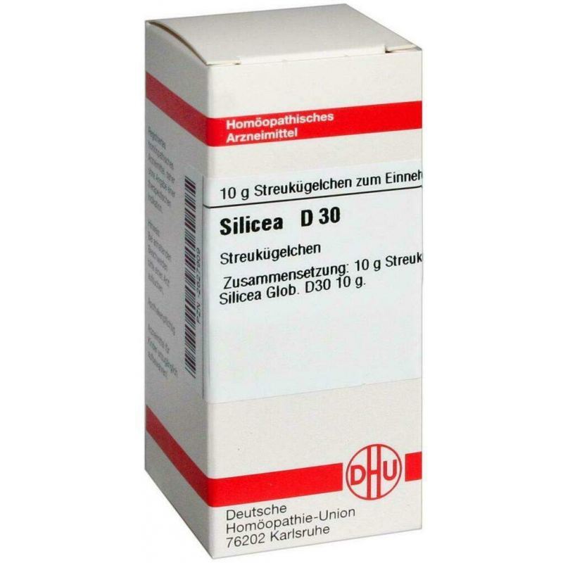 Silicea D30 Dhu 10 G Globuli