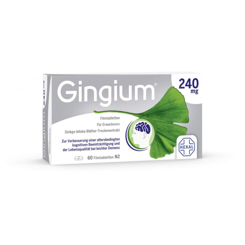 Gingium 240 mg 60 Filmtabletten