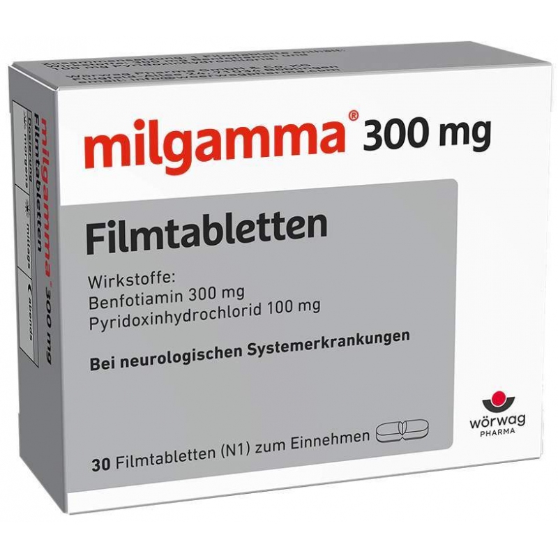 Milgamma 300 mg 30 Filmtabletten