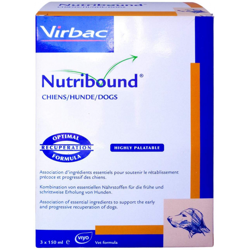Nutribound Lösung F.Hunde 3x150ml