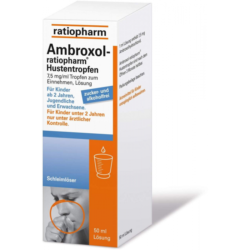 Ambroxol-ratiopharm Hustentropfen 50 ml