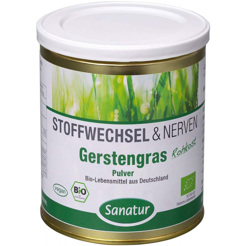 Gerstengras Bio 250 G Pulver