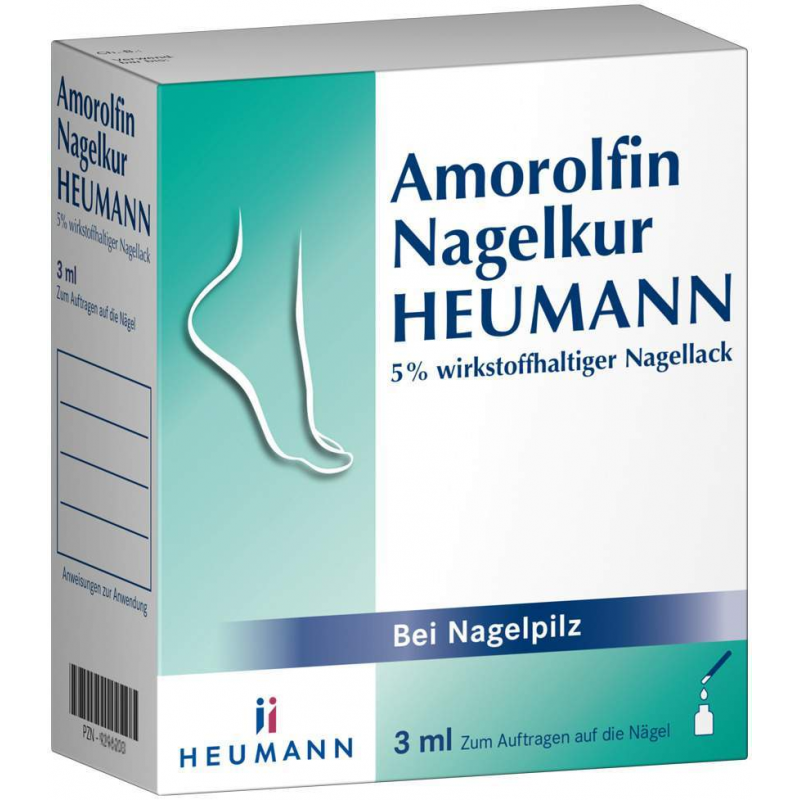 Amorolfin Nagelkur Heumann 3 ml Lösung