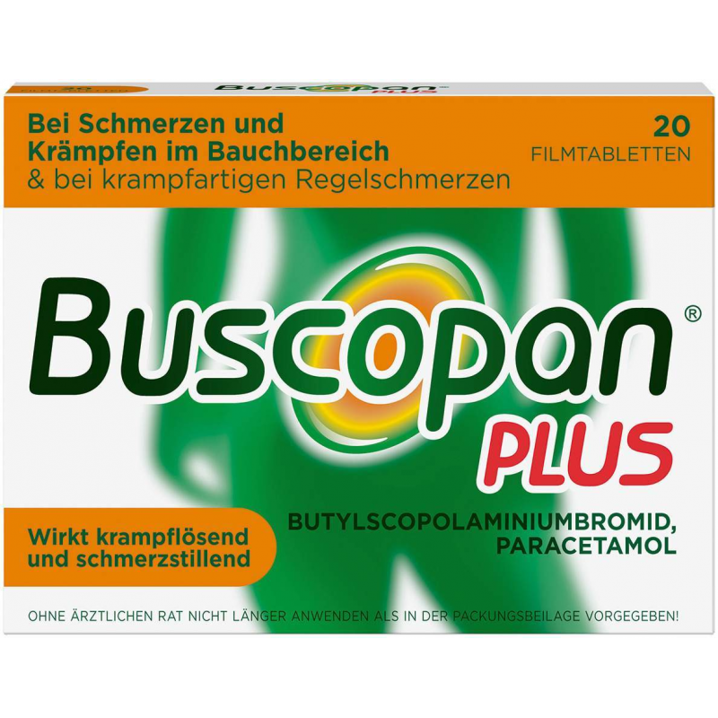 Buscopan Plus 20 Filmtabletten