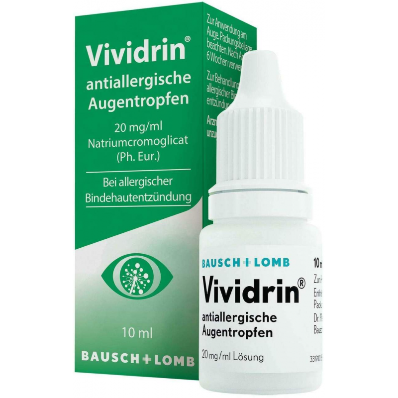 Vividrin Antiallergische Augentropfen 10 ml