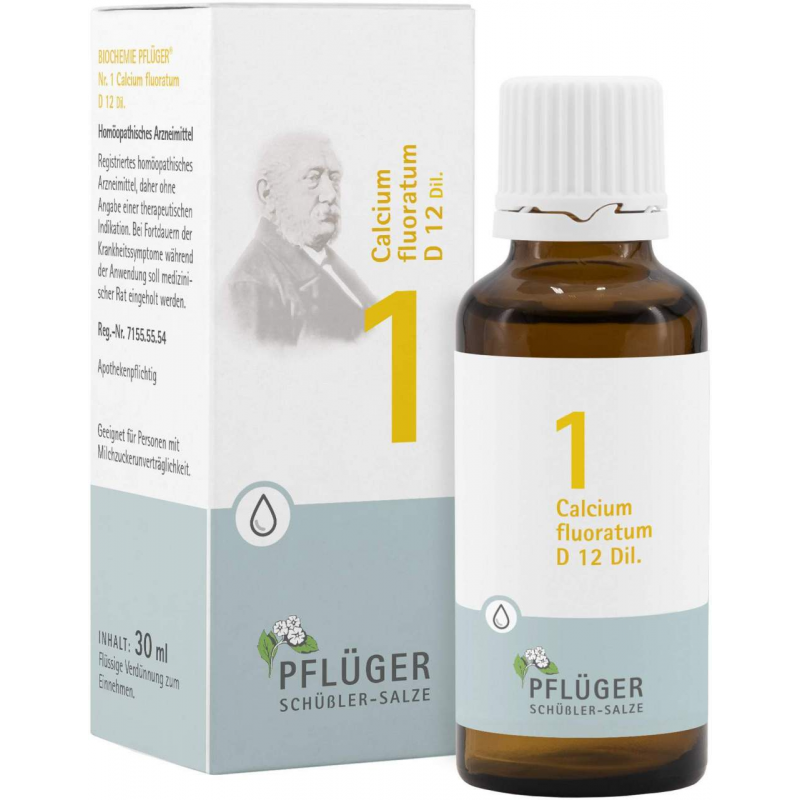 Biochemie Pflüger 1 Calcium Fluoratum D12 30 ml Dilution