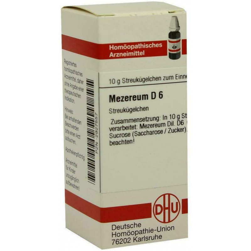 Dhu Mezereum D6 Globuli