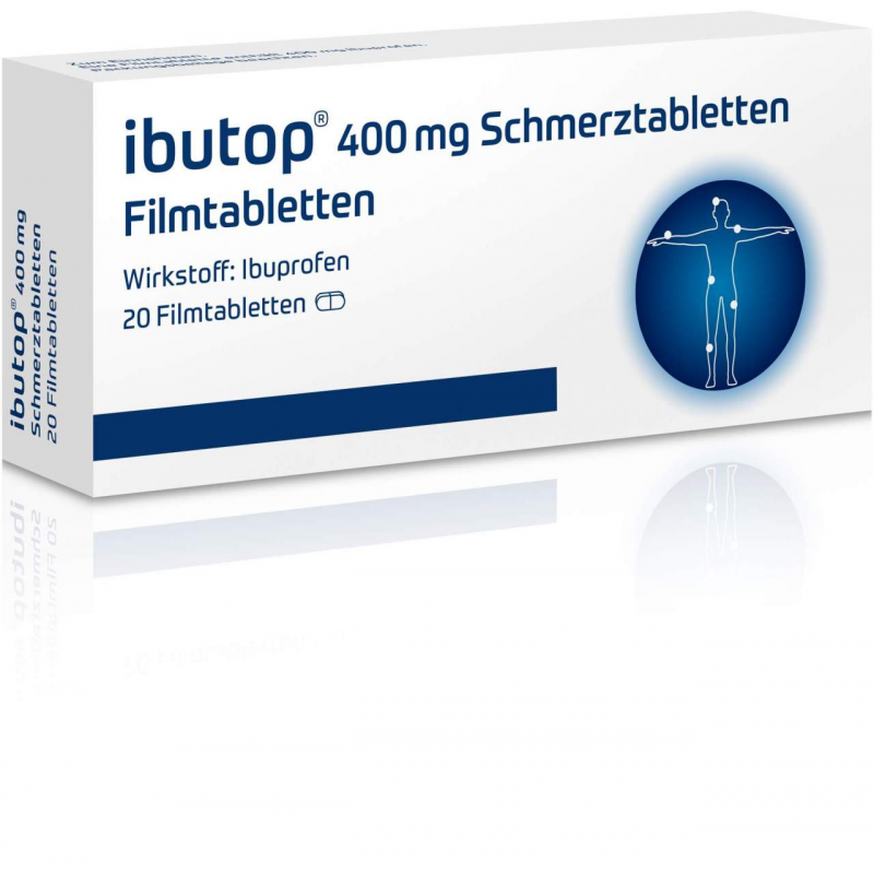 Ibutop 400 mg Schmerztabletten 20 Filmtabletten