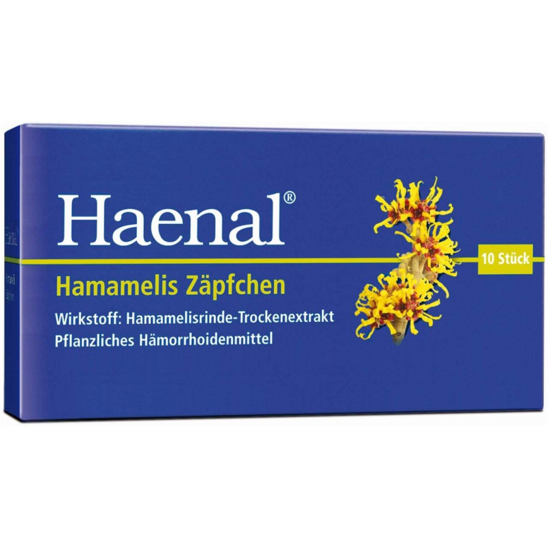 Haenal Hamamelis 10 Zäpfchen