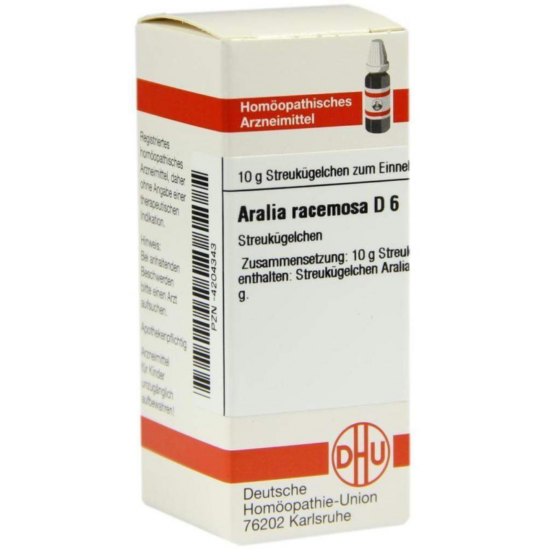 Dhu Aralia Racemosa D6 Globuli