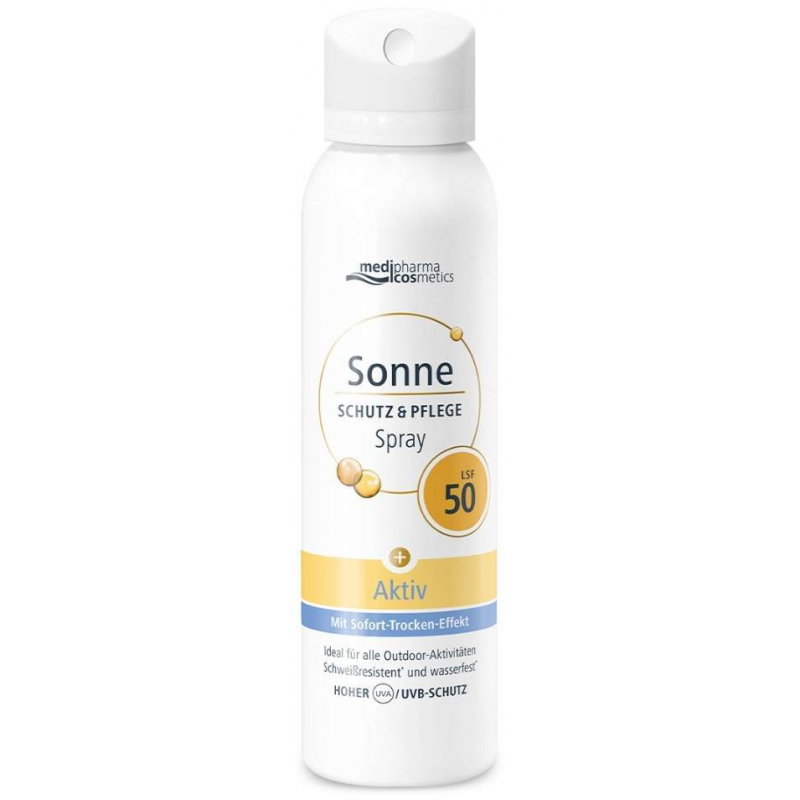 Sonne Schutz & Pflege Aktiv Aerosol-Spray LSF 50 150 ml