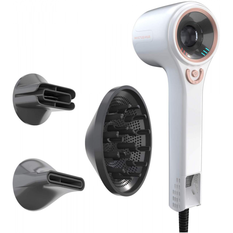 Invictus Hair D7 Haartrockner, Perlmuttweiß