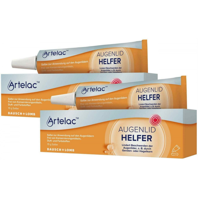 Artelac Augenlidhelfer Salbe 2 x 15 g