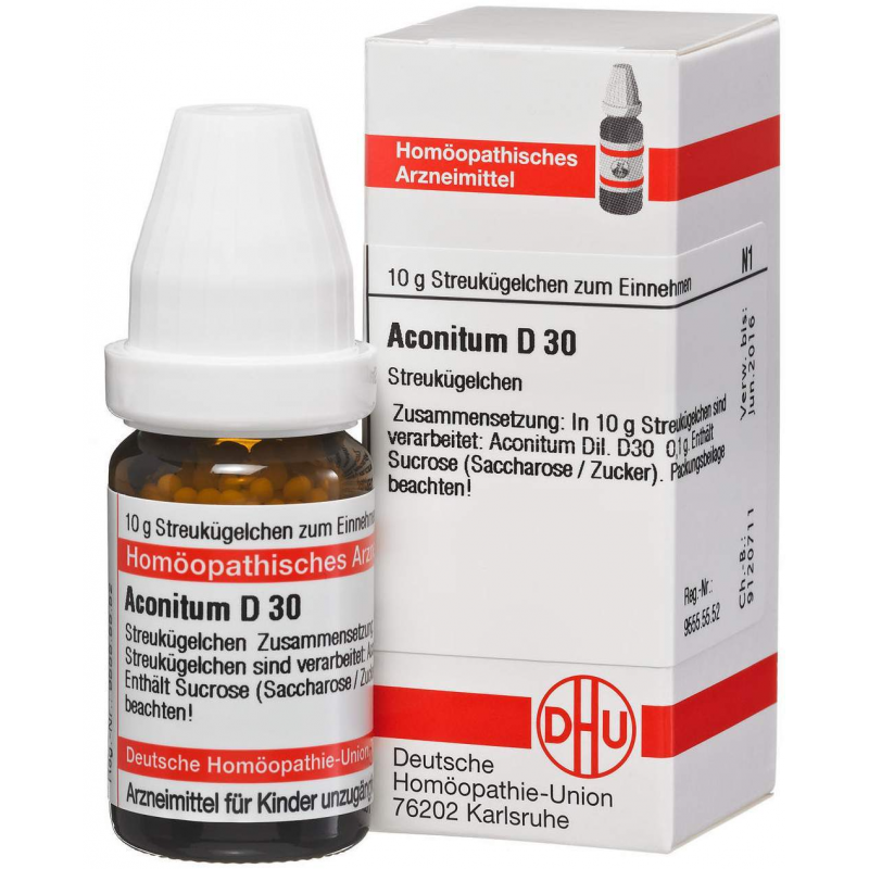 Dhu Aconitum D30 10 G Globuli