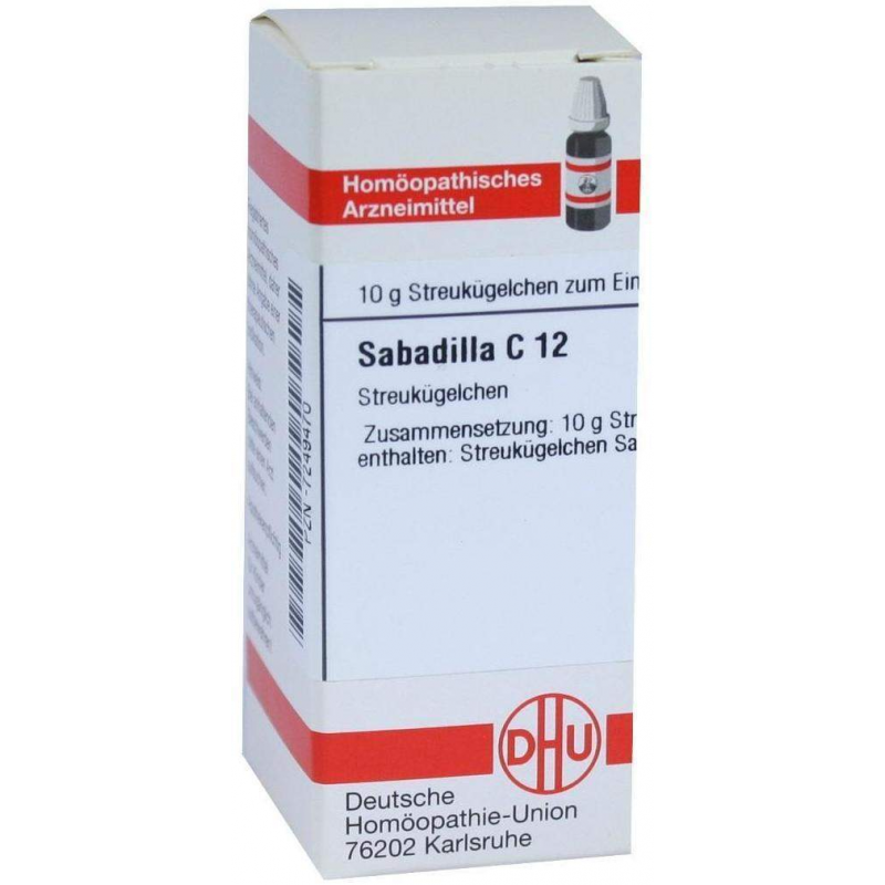 Dhu Sabadilla C12 10 G Globuli